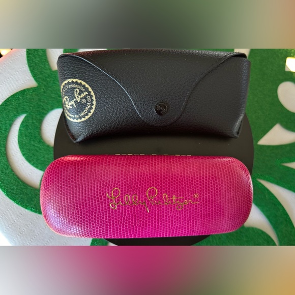 Lilly Pulitzer and Ray-Ban Eyeglass Cases - Picture 1 of 7